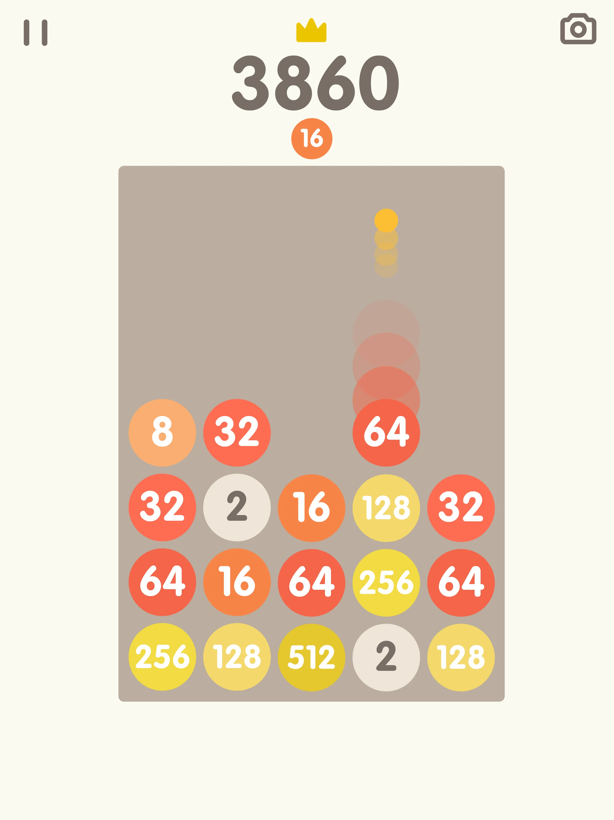 2048 Bricks screenshot