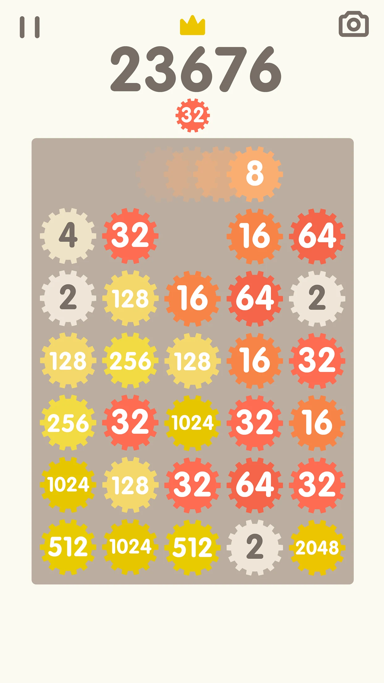 2048 Bricks screenshot
