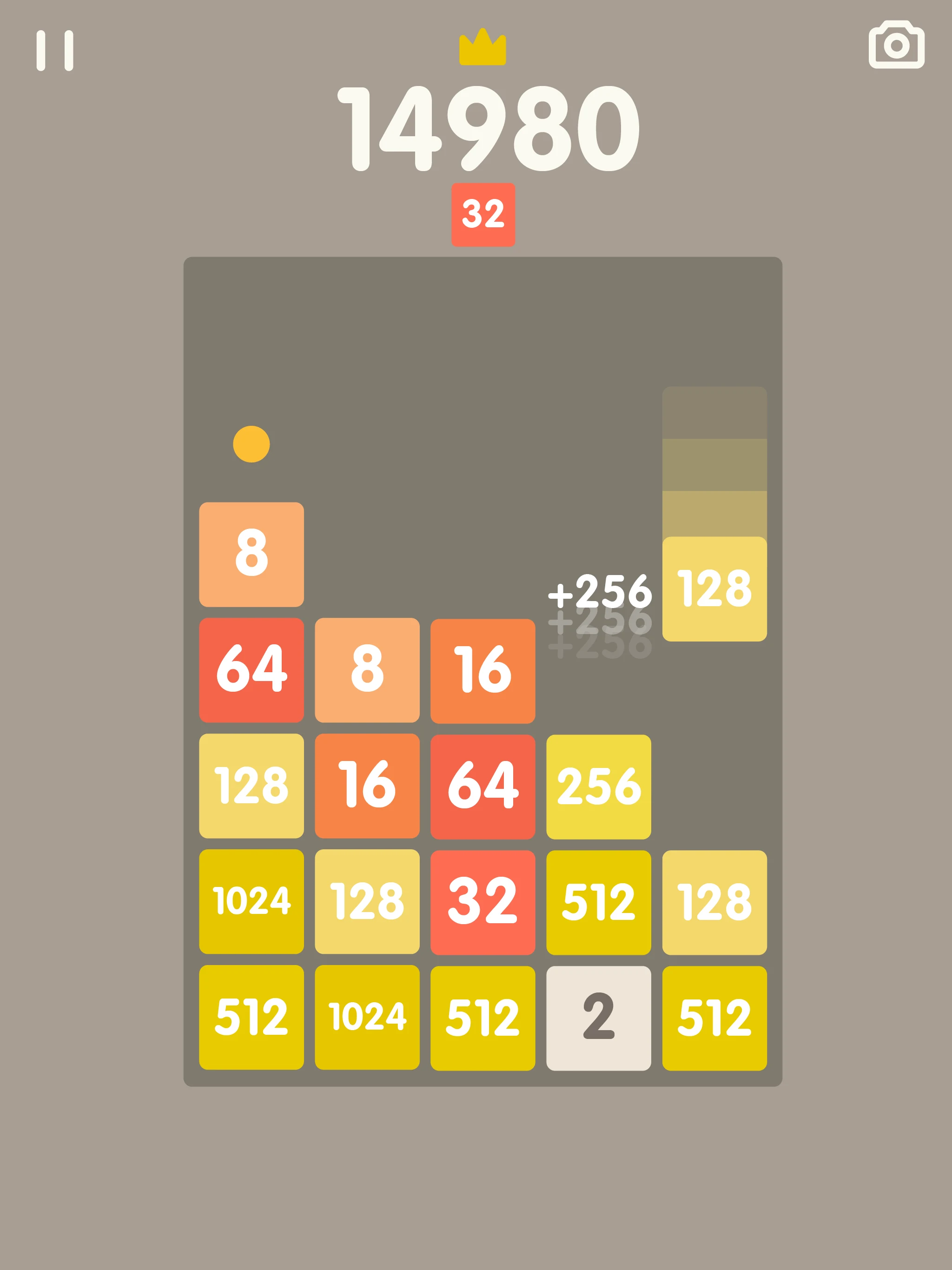 2048 Bricks screenshot