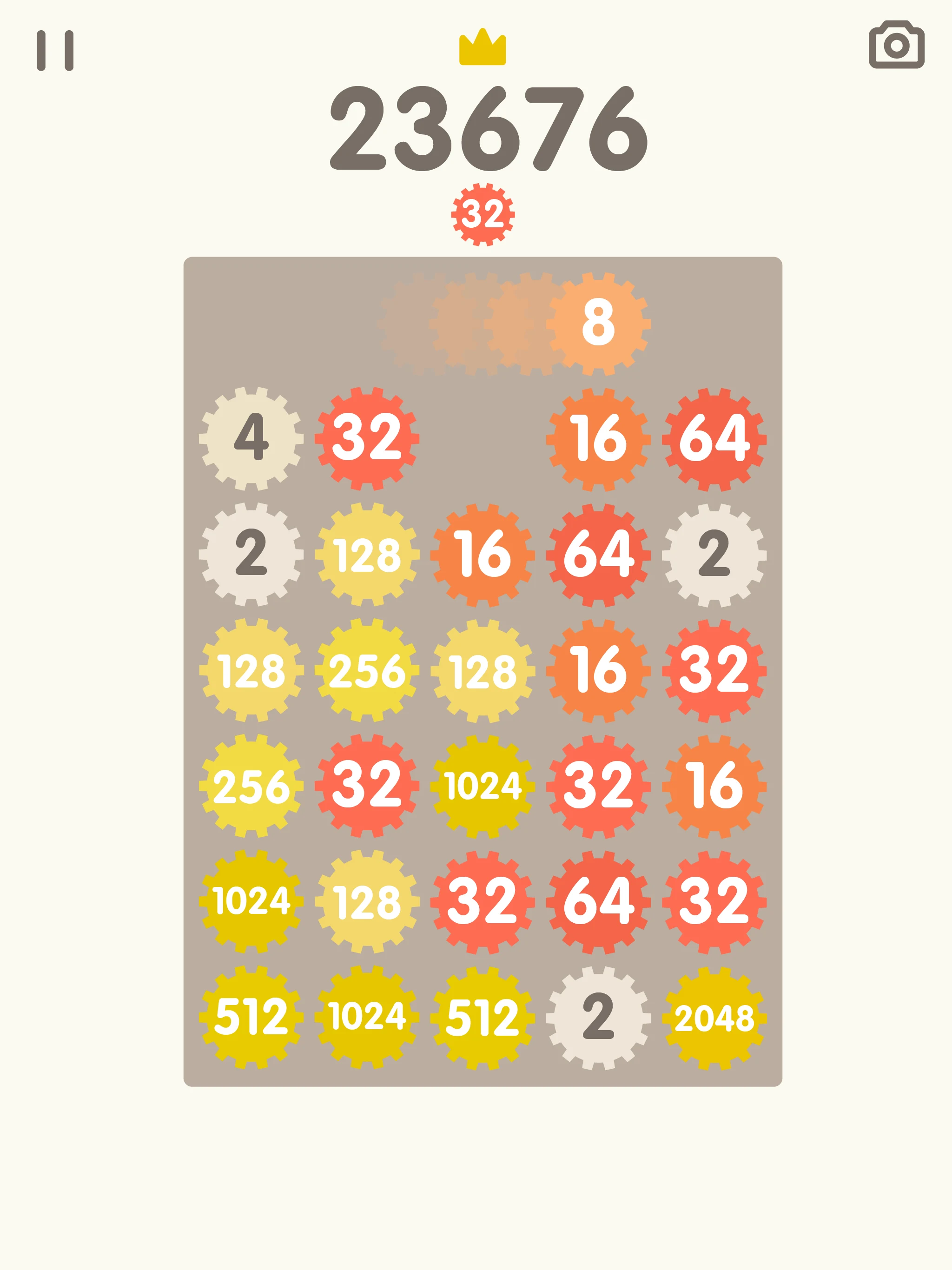 2048 Bricks screenshot